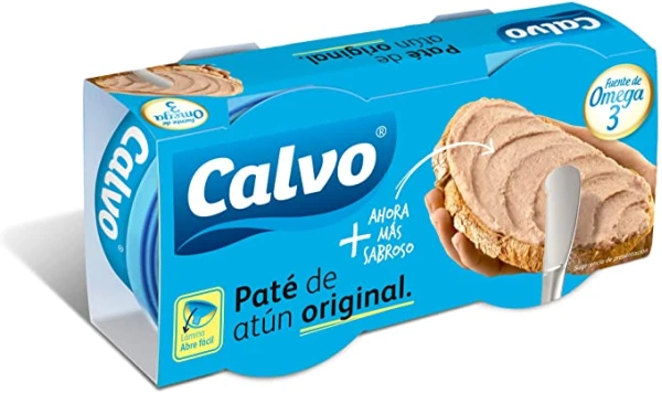 Pate de ton Calvo 2 x 75g