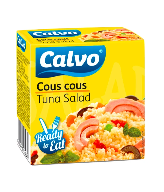 Salata cous cous cu ton Calvo 150g
