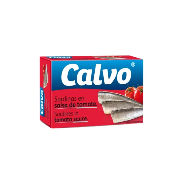 Sardine in sos de rosii Calvo 120g