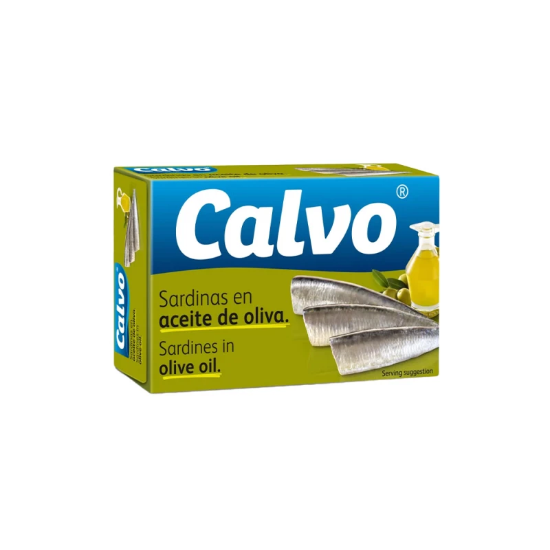Sardine in ulei de masline Calvo 120g
