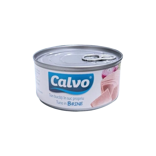 Ton bucati in suc propriu Calvo Salvador 170g