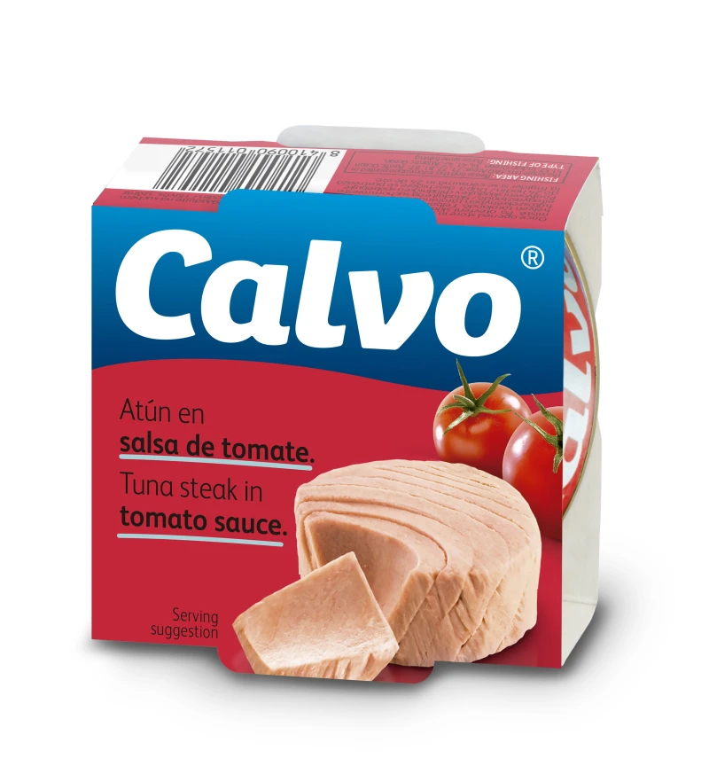 Ton in sos de rosii Calvo 160g