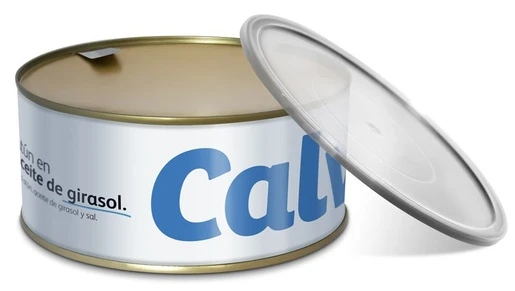 Ton in ulei de floarea soarelui Calvo 900g