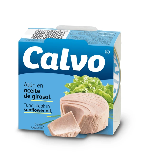 Ton in ulei vegetal Calvo 160g
