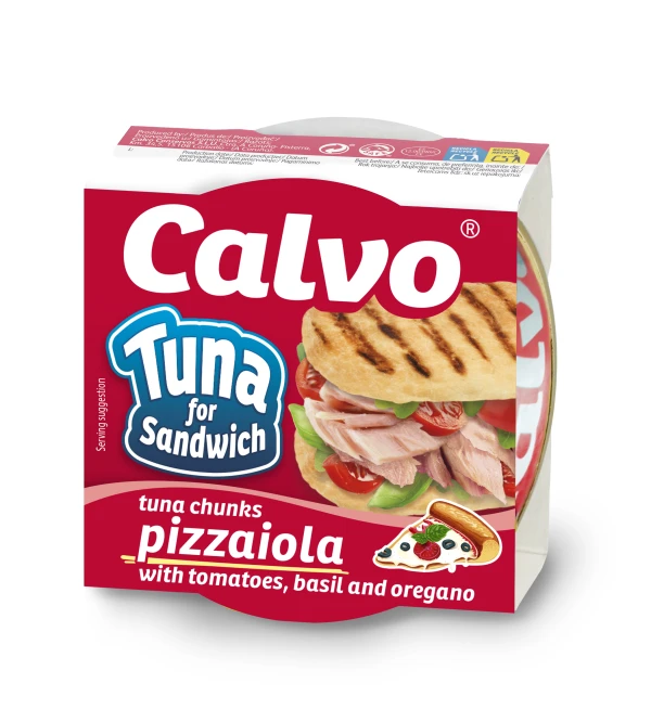 Ton pizzaiola pentru sandvis Calvo 142g